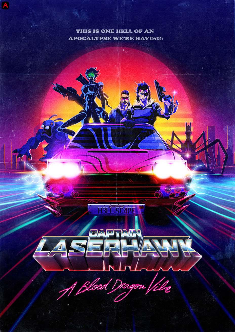 Captain Laserhawk: A Blood Dragon Remix